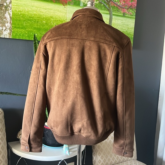 NWT  Zara Casadora  Faux Suede  jacket for men’s Size XL - Picture 10 of 12